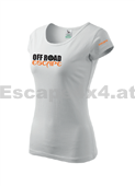 Damen T-Shirt in weiss - Escape4x4 - Design 4